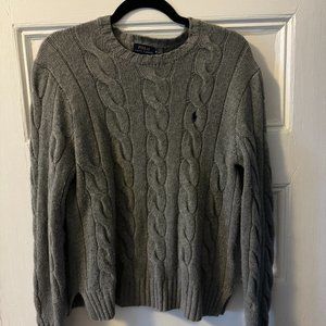 Ralph Lauren Cable Knit Sweater - Wool and Cashmere Blend